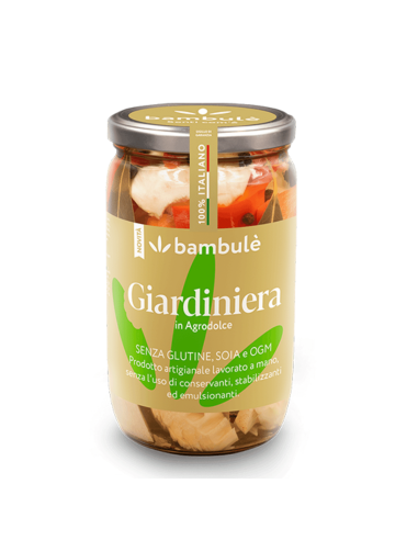 Bittersweet Giardiniera with Bamboo - Bambulè Green Food - Pickles