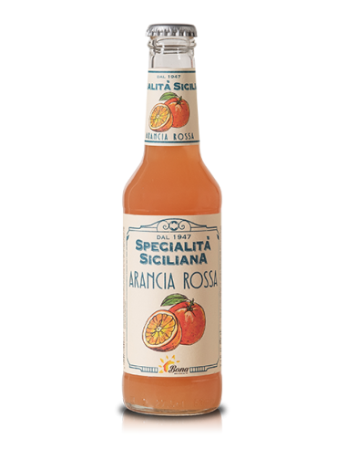 Blood Orange Juice - Premium Line Sicilian Specialty - Bibite Bona - Soft Drinks and Fruit Juices