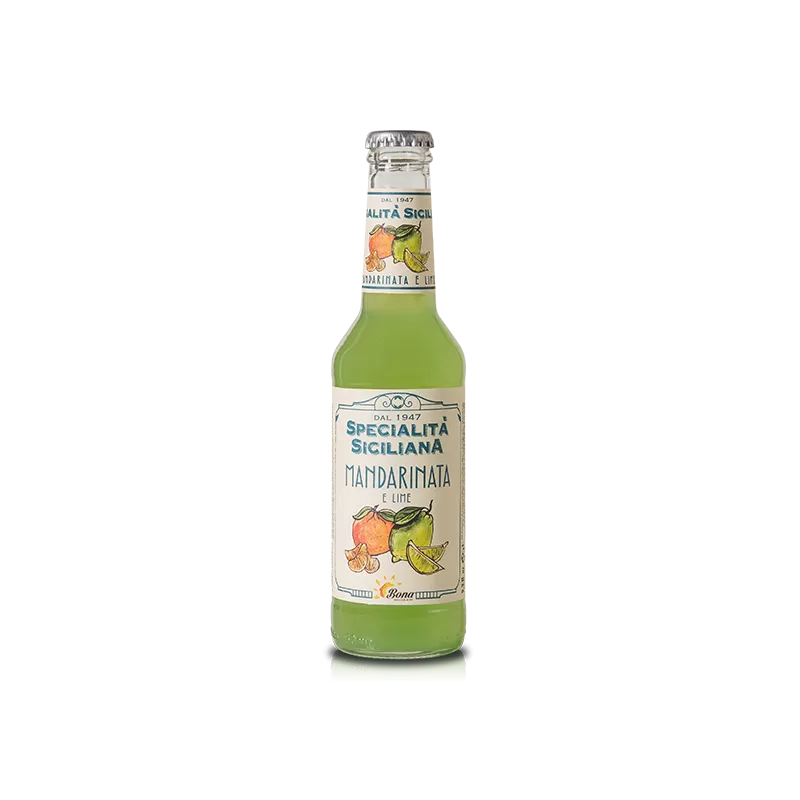 Mandarinata Sicile - Ligne Premium Spécialités Siciliennes - Bibite Bona - Boissons sans alcool et Jus de fruits