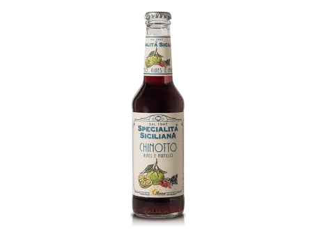 Chinotto Ribes et Myrtille - Ligne Premium Spécialités Siciliennes - Bibite Bona - Boissons Non Alcoolisées et Jus de Fruits Chinotto Ribes et Myrtille - Ligne Premium Spécialités Siciliennes - Bibite Bona - Boissons Non Alcoolisées et Jus de Fruits