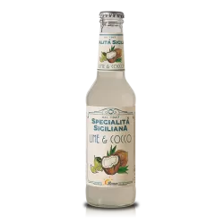 Lime et Coco - Ligne Premium Spécialités Siciliennes - Bibite Bona - Boissons Non Alcoolisées et Jus de Fruits