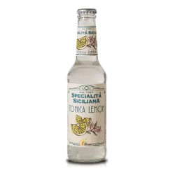 Tonica Lemon - Gamme Premium Spécialités Siciliennes - Bibite Bona - Boissons Non Alcoolisées et Jus de Fruits