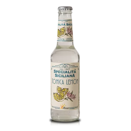 Lemon Tonic - Premium Line Sicilian Specialty - Bibite Bona - Soft Drinks and Fruit Juices