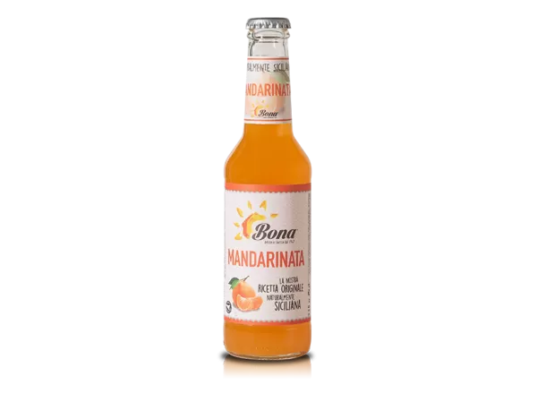 Tangerine Soda Drink - Bibite Bona - Soft Drinks and Fruit Juices
