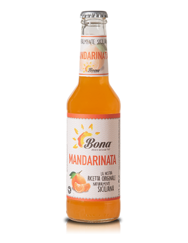 Tangerine Soda Drink - Bibite Bona - Soft Drinks and Fruit Juices