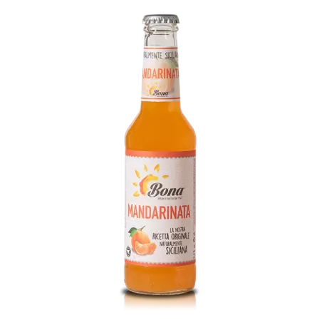 Tangerine Soda Drink - Bibite Bona - Soft Drinks and Fruit Juices