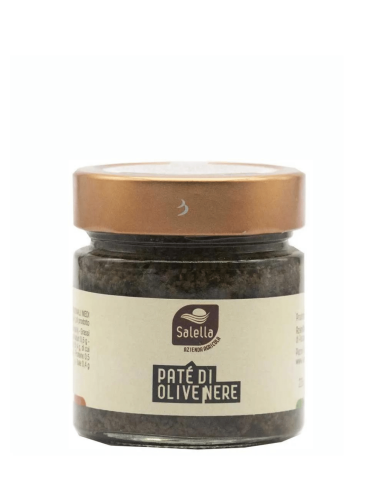 Patè di Olive Nere del Cilento Bio - Azienda Agricola Salella - Creme e Paté