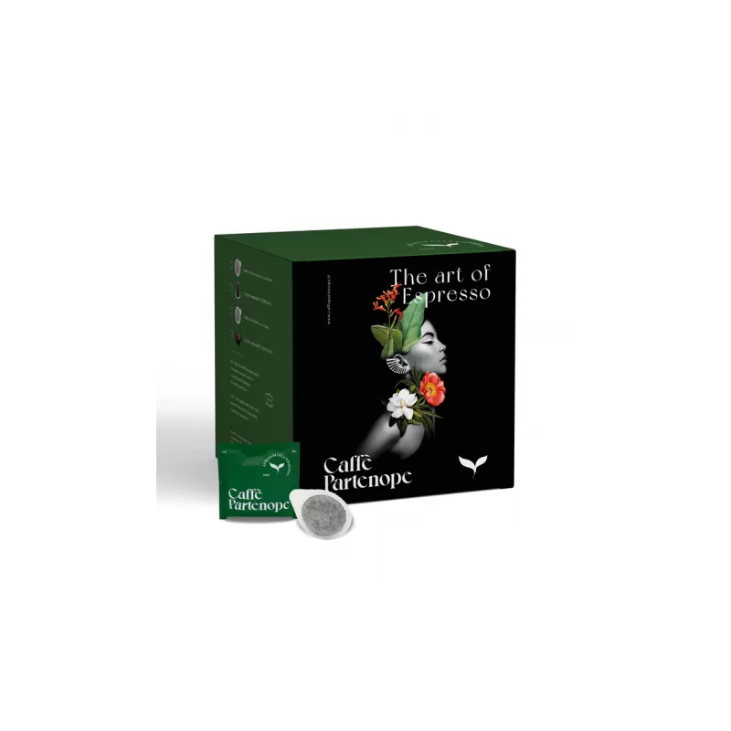 Espresso-Kaffeepads - Caffè Partenope - Kaffeebohnen, gemahlen und in Pads