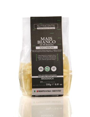 Maccheroncini Mais Bianco - 6 confezioni - Pasta Natura Gluten Free - Pasta