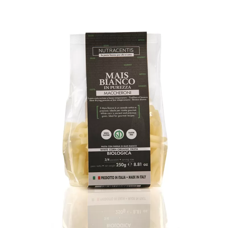Maccheroncini Mais Bianco - 6 Packungen - Pasta Natura Gluten Free - Nudeln