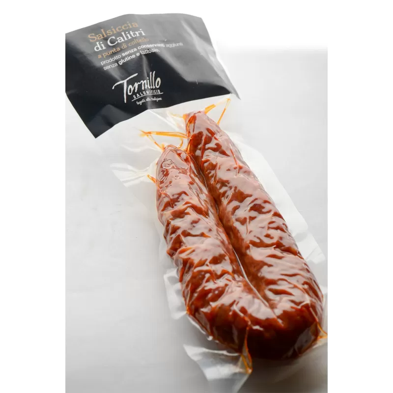 Saucisse Calitrana-Salumificio Tornillo - SALUMIFICIO TORNILLO S.r.l. - Charcuteries