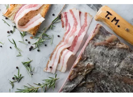 Pancetta Tesa - SALUMIFICIO TORNILLO S.r.l. - Wurstwaren
