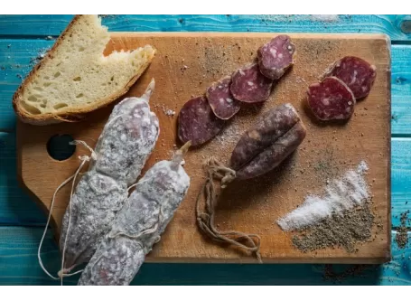 Soppressata Calitri of Salumificio Tornillo - SALUMIFICIO TORNILLO S.r.l. - Cured Meat