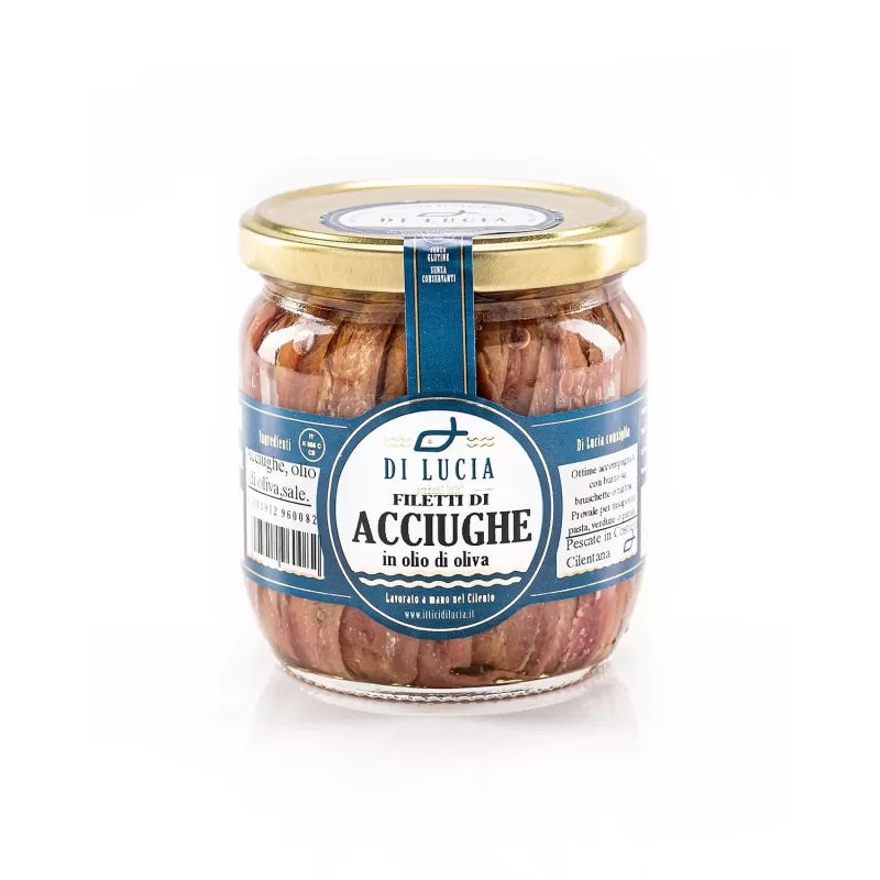 Filets von Anchovis in Olivenöl von Ittici Di Lucia - Ittici di Lucia - Fischkonserven