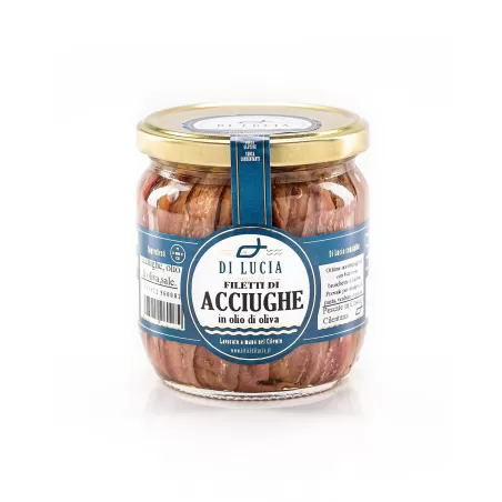 Anchovy fillets in Olive Oil - Ittici di Lucia - Canned Fish