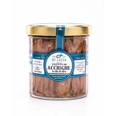 Anchovy fillets in Olive Oil - Ittici di Lucia - Canned Fish