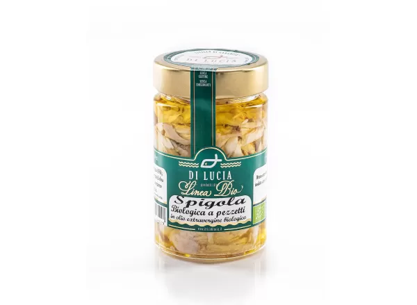 Sea bass pieces in organic Evo oil - Ittici di Lucia - Canned Fish