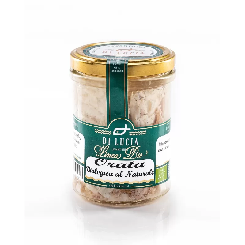 Orata al Naturale BIO - Ittici di Lucia - Fischkonserven
