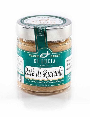 Amberjack Patè in Organic Extra Virgin Olive Oil - Ittici di Lucia - Creams and Pates