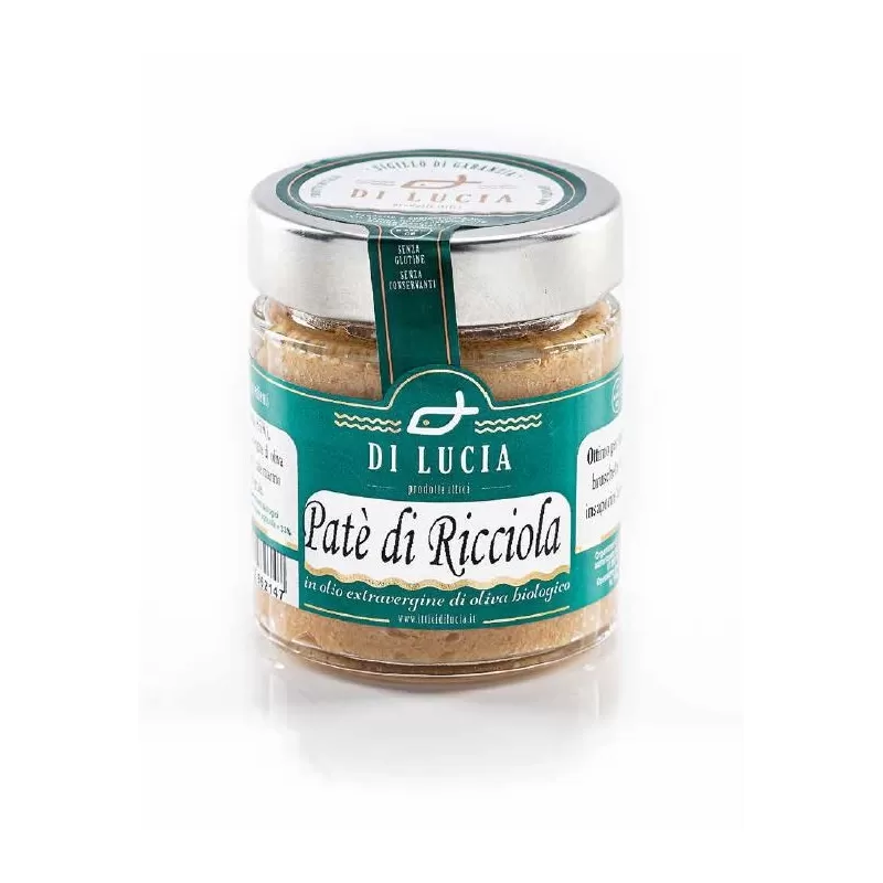Pâté de Seriole dans Huile d'Olive Extra Vierge BIO - Ittici di Lucia - Crèmes et Pâtés