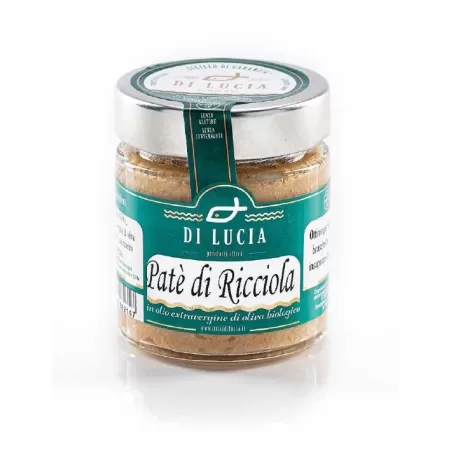 Pâté de Seriole dans Huile d'Olive Extra Vierge BIO - Ittici di Lucia - Crèmes et Pâtés