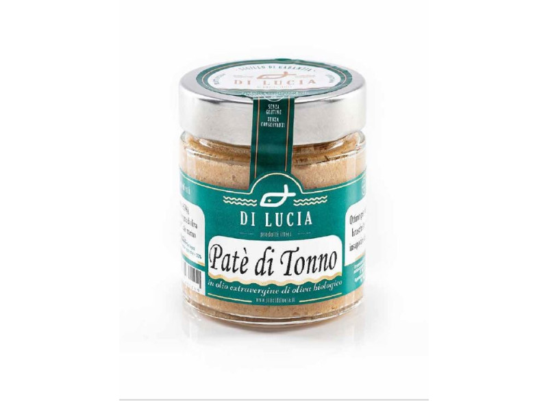 Tuna Patè in Organic Extra Virgin Olive Oil - Ittici di Lucia - Creams and Pates