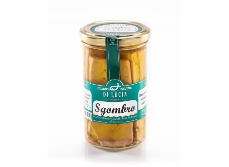 Filetti di Sgombro in Olio Evo BIO - Ittici di Lucia - Conserve di Pesce