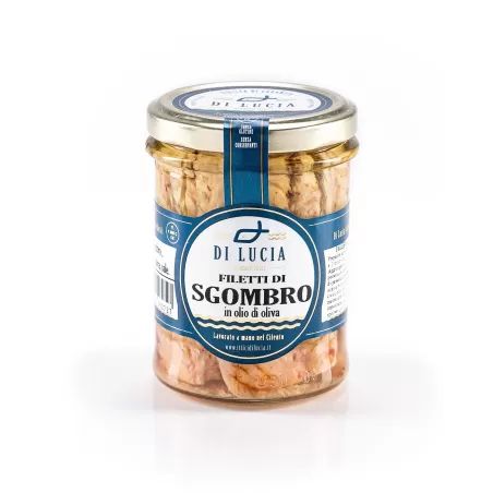 Mackerel Fillets in Olive Oil - Ittici di Lucia - Canned Fish