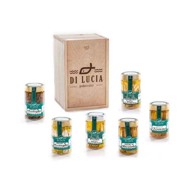 Coffret Cadeau Dionisio Bio - Ittici di Lucia - Idées Cadeaux