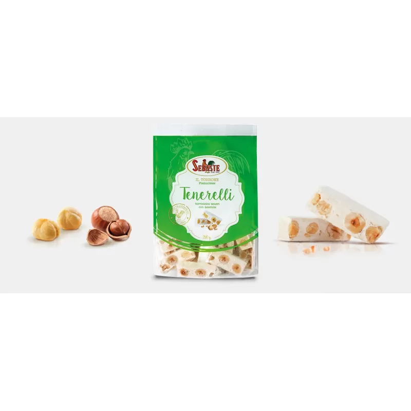 Tenerelli - Nougat with hazelnuts - Sebaste - Nougats