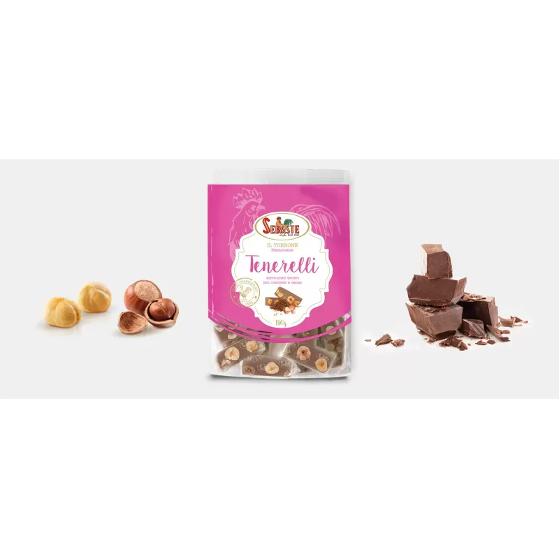 Tenerelli with cocoa - Sebaste - Nougats