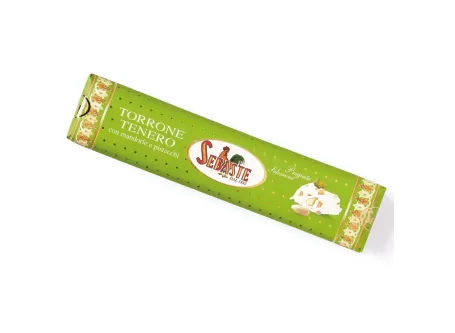 Weicher Nougat mit Mandeln und Pistazien - Edle Linie - Sebaste - Torroni