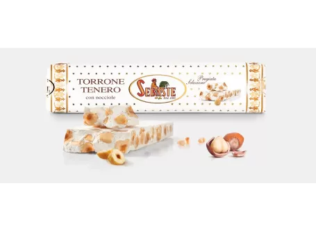 Weicher Nougat mit Haselnüssen - Edle Linie - Sebaste - Torrone