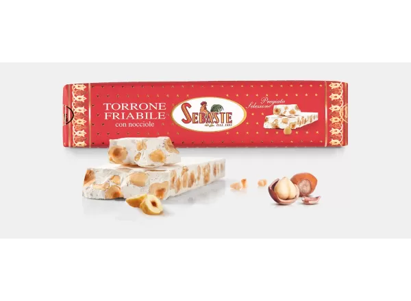 Nougat Friable aux Noisettes - Ligne Précieuse - Sebaste - Torrons 2