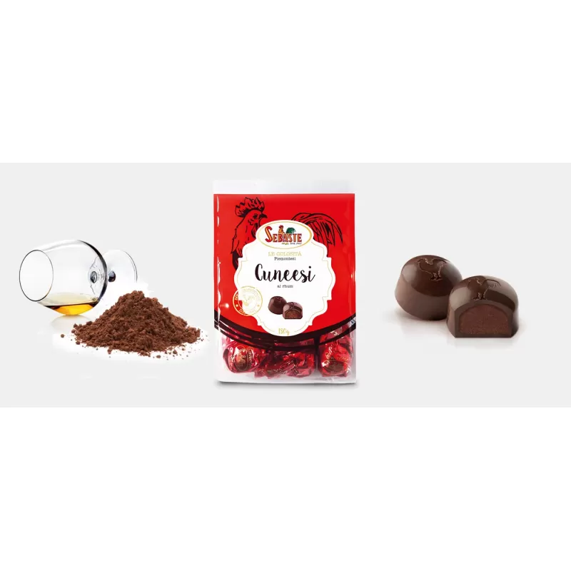 Cuneesi with Rhum - Sebaste - Sebaste - Chocolates and Goodies