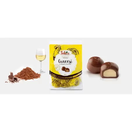 Cuneesi with Moscato d'Asti Cream - Sebaste - Sebaste - Chocolates and Goodies