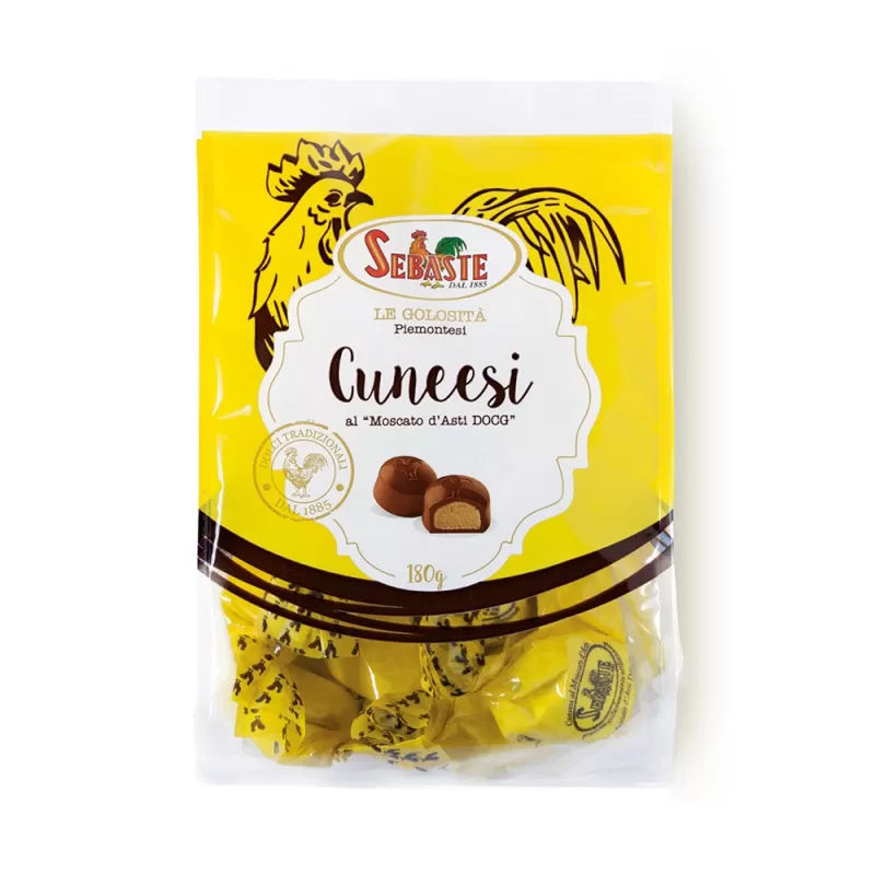Cuneesi with Moscato d'Asti Cream - Sebaste - Sebaste - Chocolates and Goodies