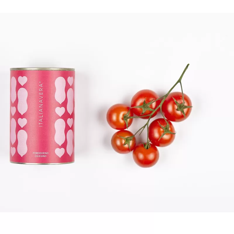 Pomodorino Ciliegino - Linea Veropop - 12 Dosen - Italiana Vera - Saucen und Pürees