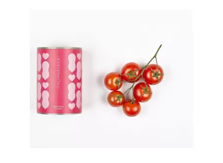 Pomodorino Ciliegino - Linea Veropop - 12 Lattine - Italiana Vera - Sughi e Passate