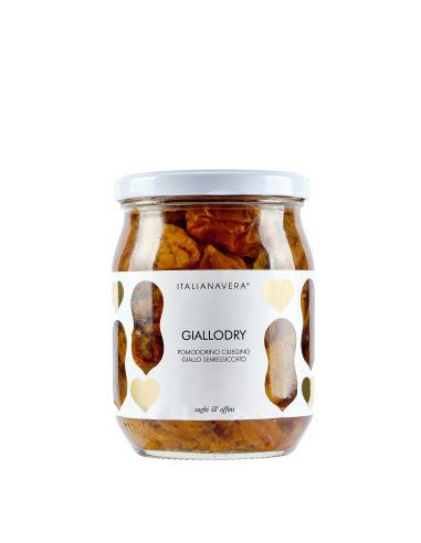 GialloDry - Pomodorino Corbarino 520 g - 6 barattoli - Italiana Vera - Sughi e Passate