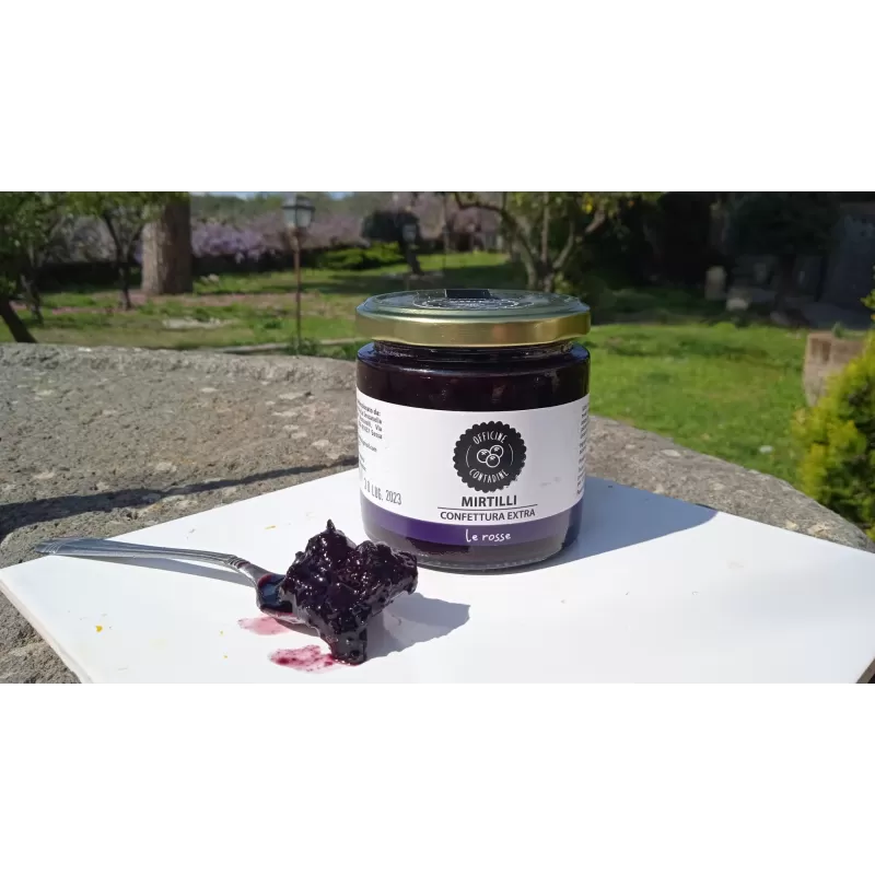 Blaubeerkonfitüre - 230 g - Officine Contadine - Marmeladen und eingelegtes Obst