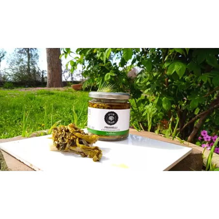 Friarielli en Sommités - 210 g - Officine Contadine - Aliments en Boîte et Conserves