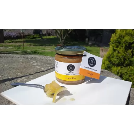 Zitronenmarmelade - 230 g - Officine Contadine - Marmeladen und eingelegtes Obst