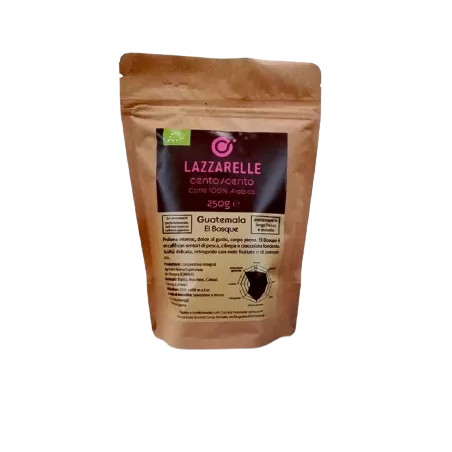 Café Lazzarelle moulu el Bosque 100% arabica - 250gr - Cooperativa Lazzarelle - Café en grains, moulu et en dosettes