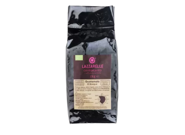 Caffè Lazzarelle geröstete 100% Arabica Bohnen 1kg - Cooperativa Lazzarelle - Kaffeebohnen, gemahlen und in Pads