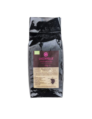 Lazzarelle Roasted Coffee Beans 100% Arabica 1kg - Cooperativa Lazzarelle - Coffee beans, ground coffee and coffee pods
