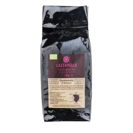 Lazzarelle Roasted Coffee Beans 100% Arabica 1kg - Cooperativa Lazzarelle - Coffee beans, ground coffee and coffee pods