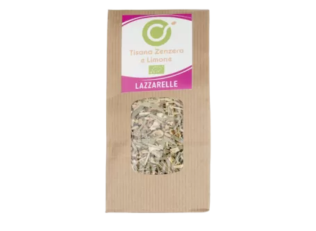 Organic Ginger and Lemon Herbal Tea - Cooperativa Lazzarelle - Tea, herbal teas and infusions Organic Ginger and Lemon Herbal Tea - Cooperativa Lazzarelle - Tea, herbal teas and infusions