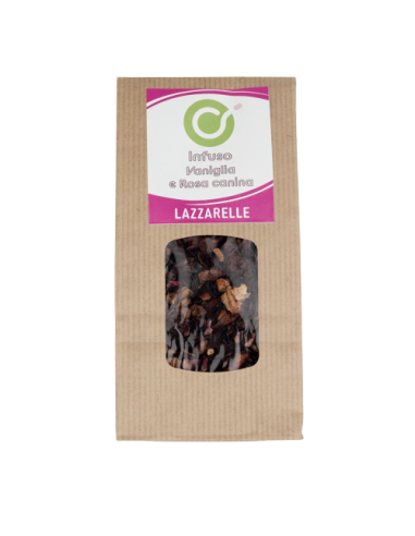 Rosehip and Organic Vanilla Infusion - Cooperativa Lazzarelle - Tea, herbal teas and infusions