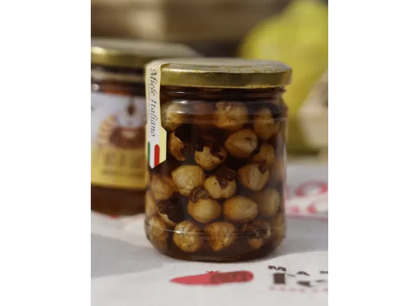 Nocciomel - Noisettes dans Miel Artisanal - Masseria Antonio Esposito Ferraioli - Miel 2